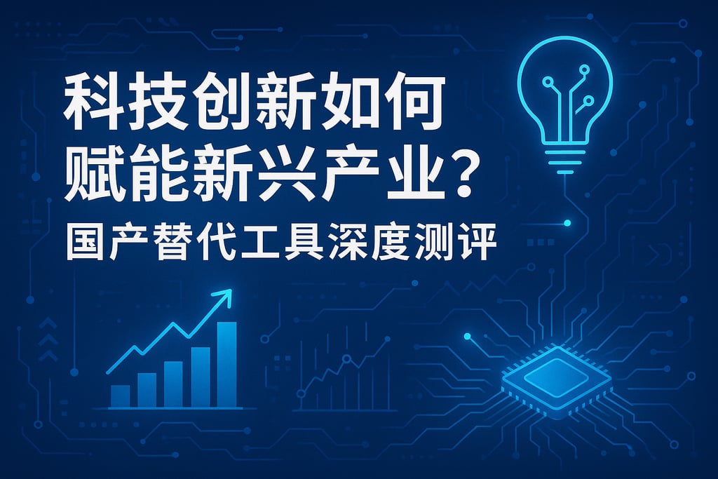 科技创新如何赋能新兴产业？国产替代工具深度测评