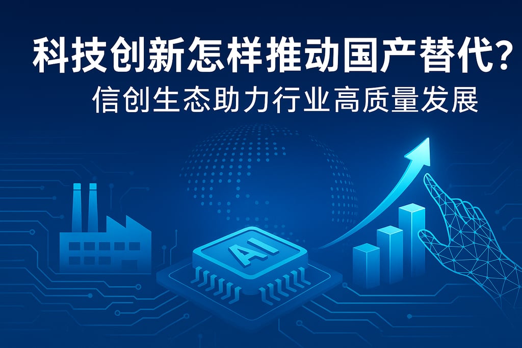 科技创新怎样推动国产替代？信创生态助力行业高质量发展