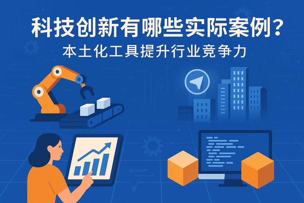 科技创新有哪些实际案例？本土化工具提升行业竞争力