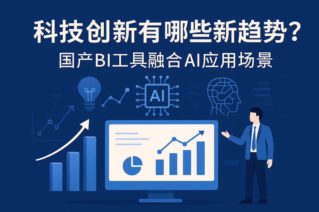 科技创新有哪些新趋势？国产BI工具融合AI应用场景
