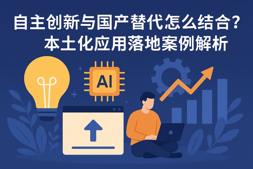 自主创新与国产替代怎么结合？本土化应用落地案例解析