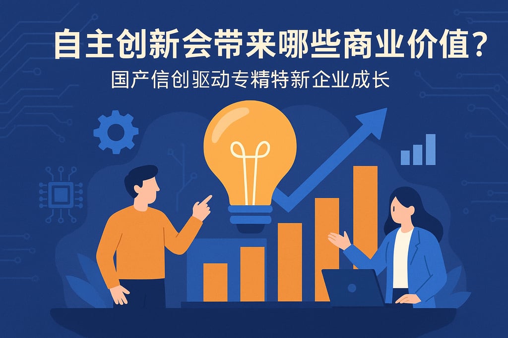 自主创新会带来哪些商业价值？国产信创驱动专精特新企业成长