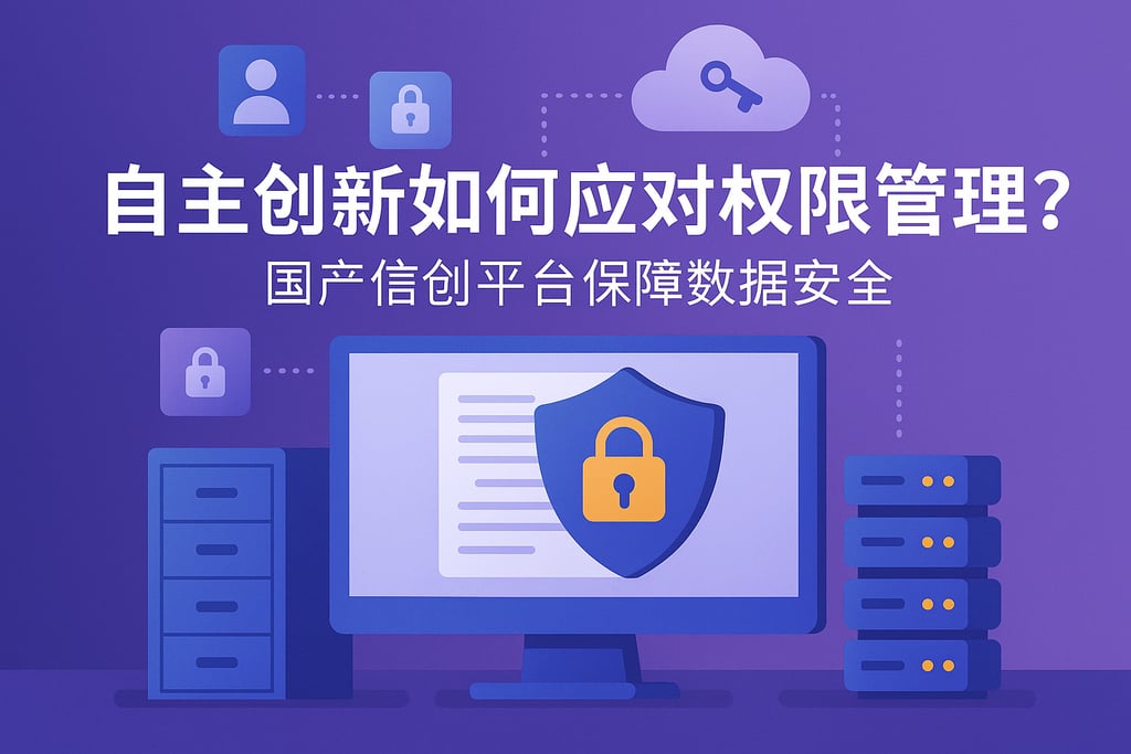 自主创新如何应对权限管理？国产信创平台保障数据安全