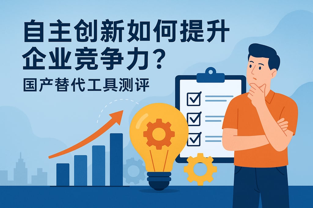 自主创新如何提升企业竞争力？国产替代工具测评