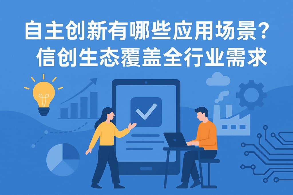 自主创新有哪些应用场景？信创生态覆盖全行业需求