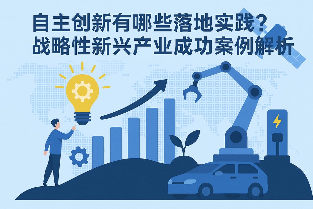 自主创新有哪些落地实践？战略性新兴产业成功案例解析