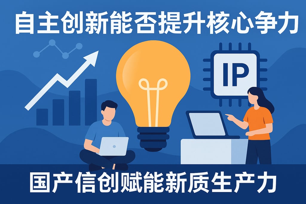 自主创新能否提升核心竞争力？国产信创赋能新质生产力