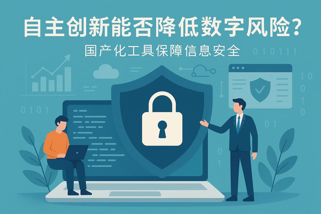 自主创新能否降低数字风险？国产化工具保障信息安全