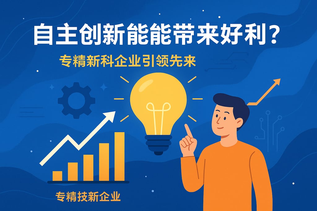自主创新能带来哪些优势？专精特新企业引领未来