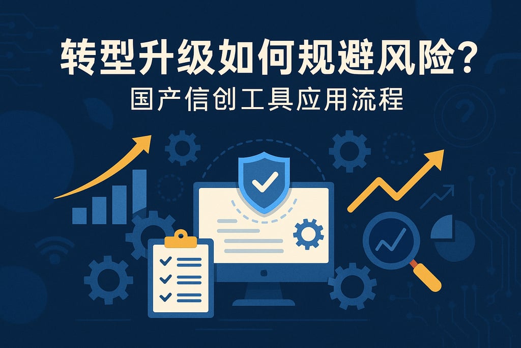 转型升级如何规避风险？国产信创工具应用流程