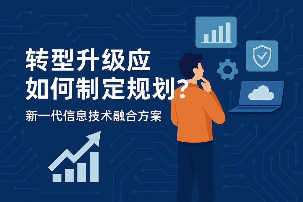 转型升级应如何制定规划？新一代信息技术融合方案