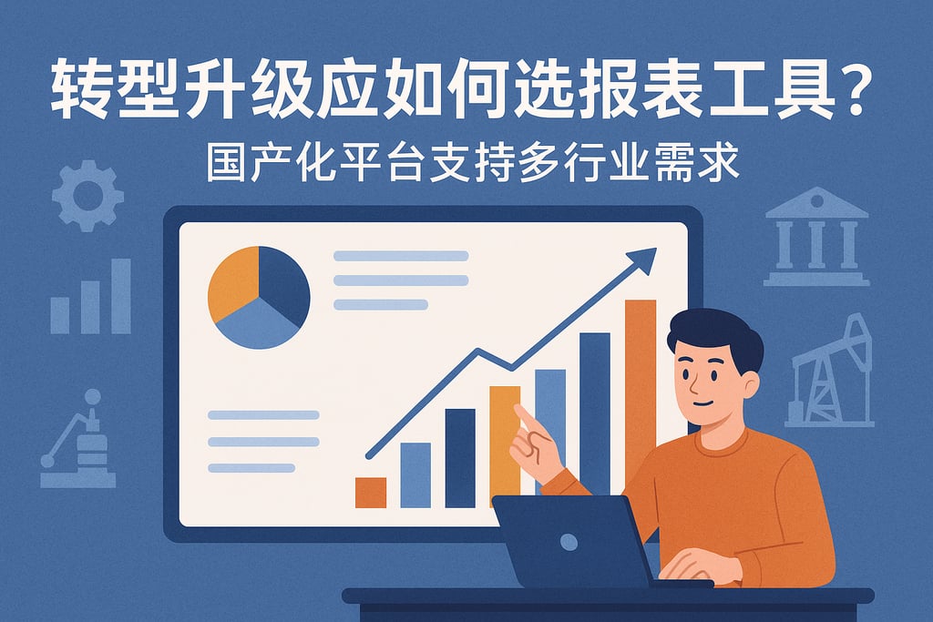转型升级应如何选择报表工具？国产化平台支持多行业需求