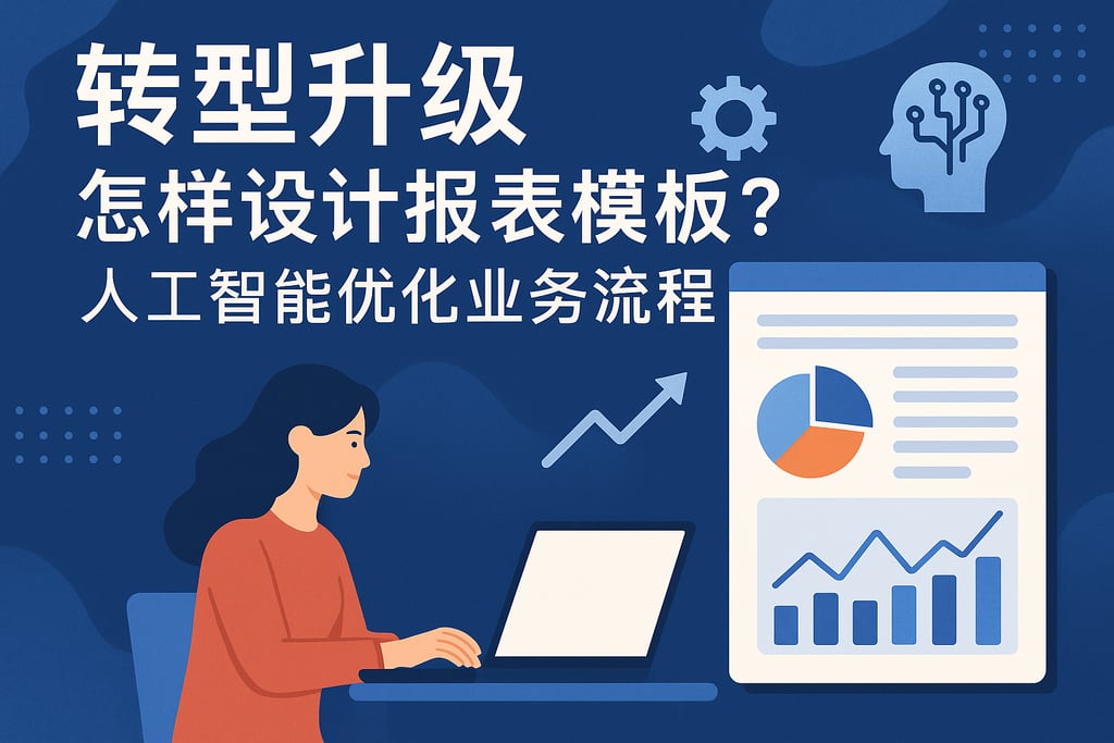 转型升级怎样设计报表模板？人工智能优化业务流程