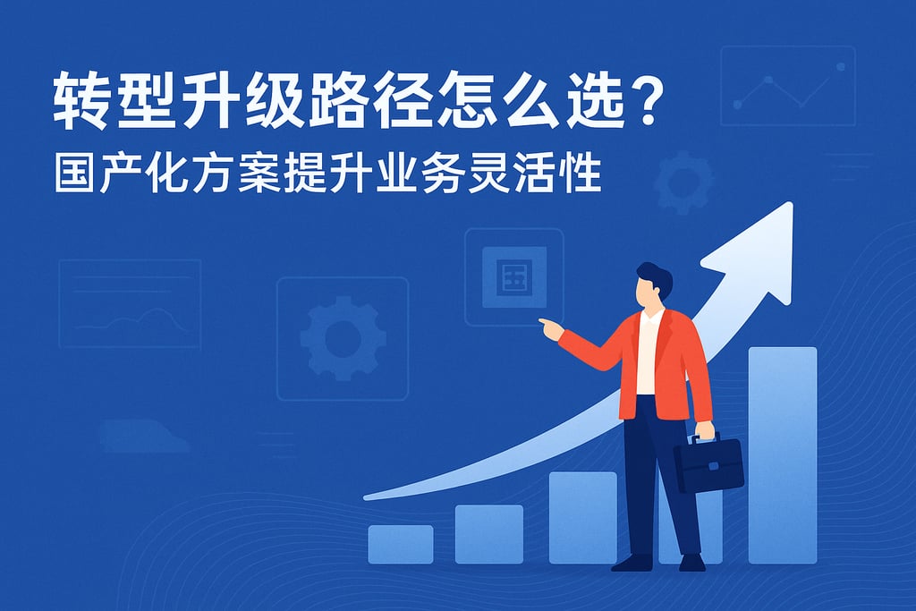 转型升级路径怎么选？国产化方案提升业务灵活性