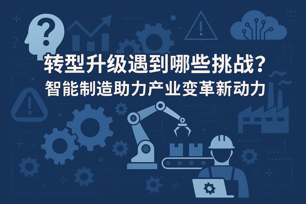 转型升级遇到哪些挑战？智能制造助力产业变革新动力