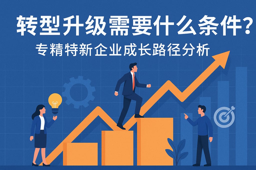转型升级需要什么条件？专精特新企业成长路径分析