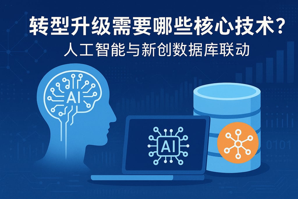 转型升级需要哪些核心技术？人工智能与新创数据库联动