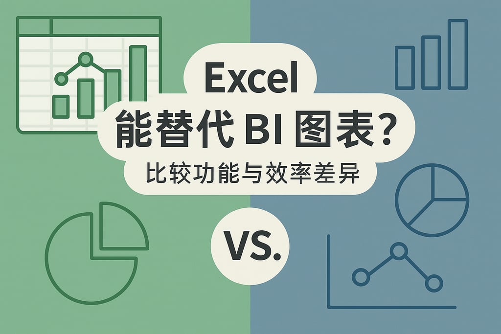 Excel能否替代BI图表？比较功能与效率差异