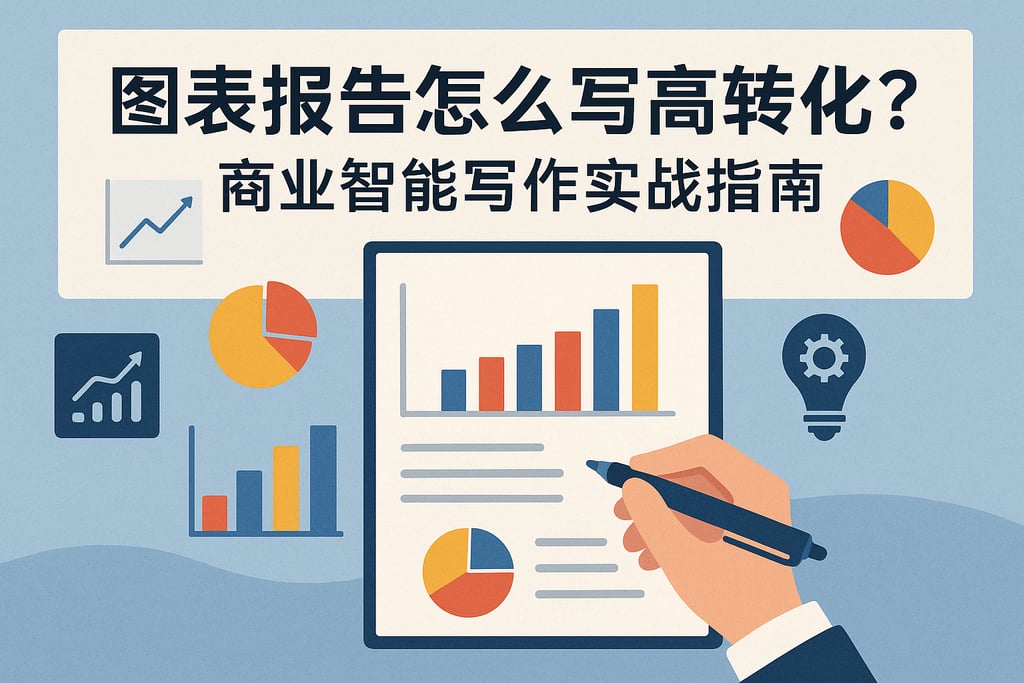 图表报告怎么写高转化？商业智能写作实战指南