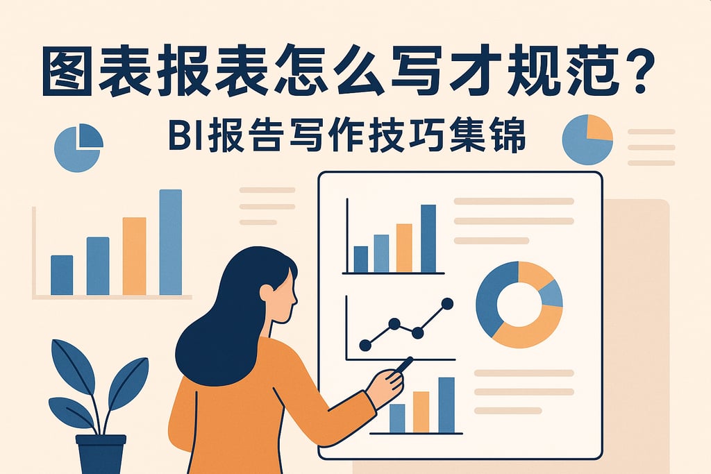 图表报表怎么写才规范？BI报告写作技巧集锦