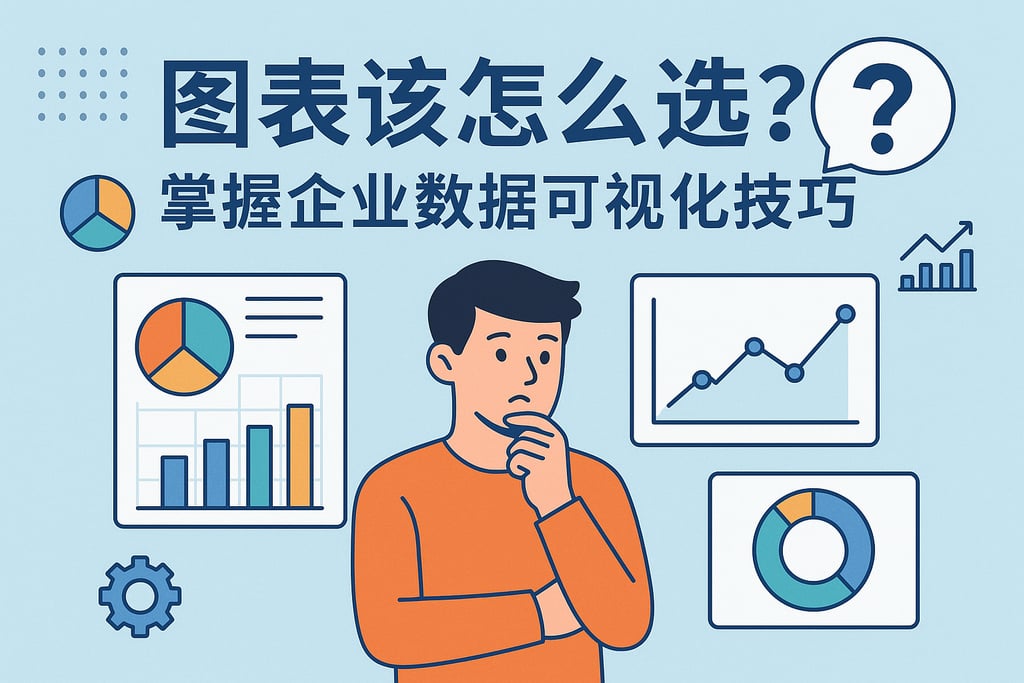 图表该怎么选？掌握企业数据可视化技巧
