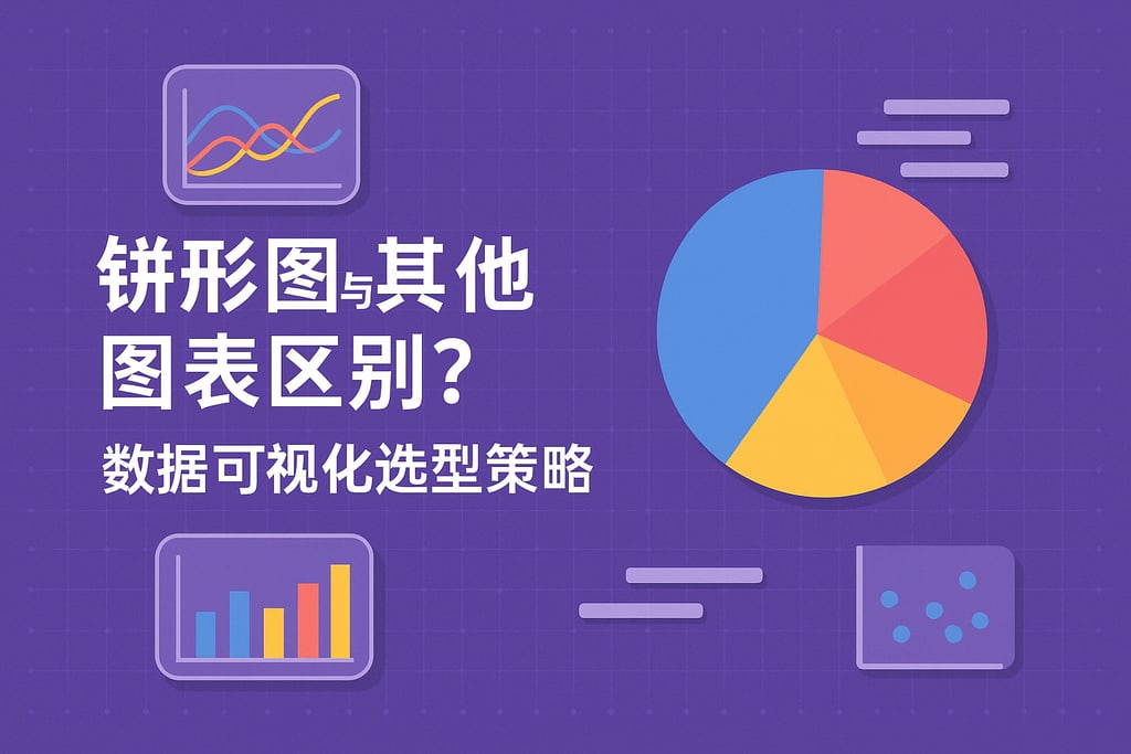 扇形图与其他图表区别？数据可视化选型策略