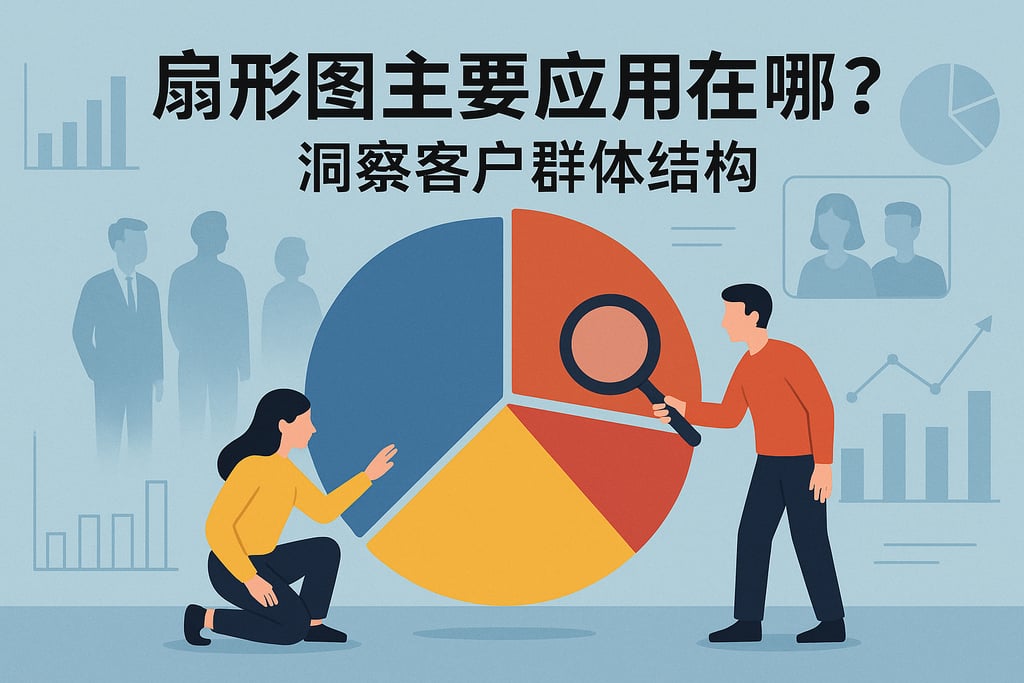 扇形图主要应用在哪？洞察客户群体结构