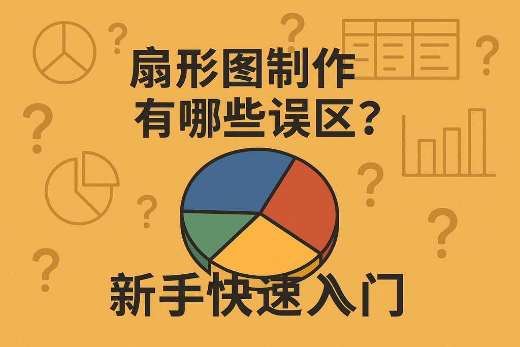 扇形图制作有哪些误区？帮助新手快速入门