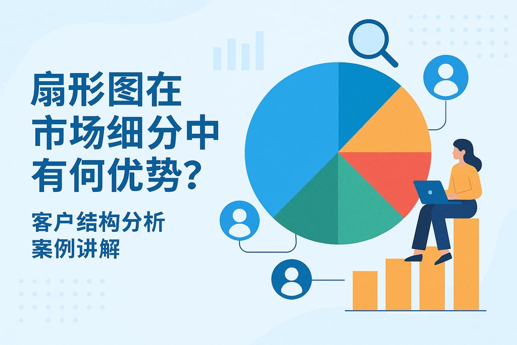 扇形图在市场细分中有何优势？客户结构分析案例讲解