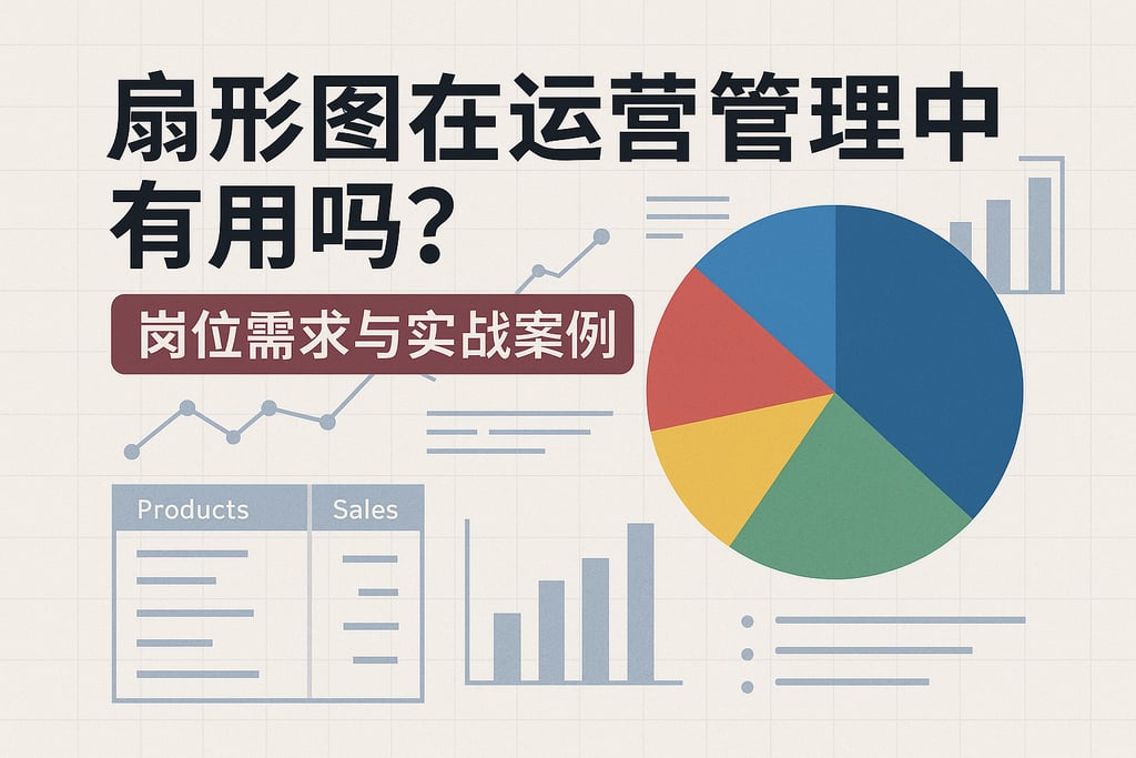 扇形图在运营管理中有用吗？岗位需求与实战案例