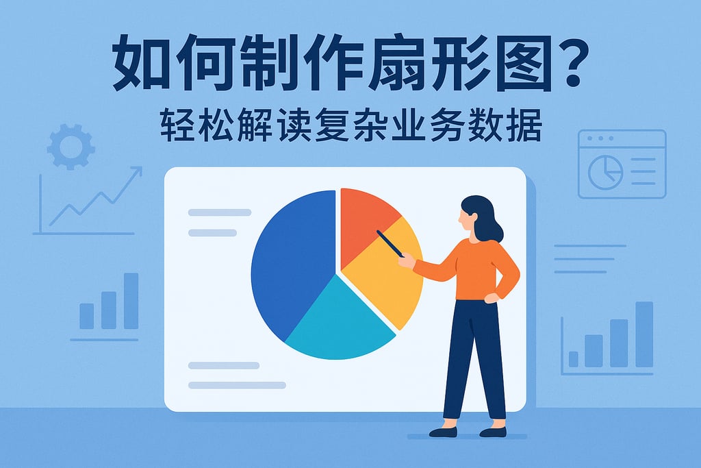扇形图如何制作？轻松解读复杂业务数据