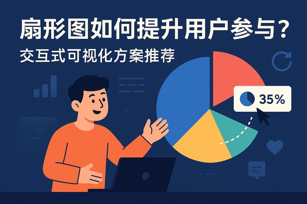 扇形图如何提升用户参与？交互式可视化方案推荐