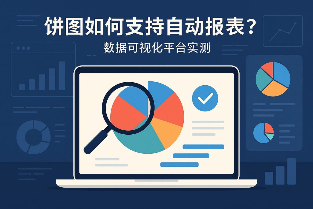 扇形图如何支持自动报表？数据可视化平台实测