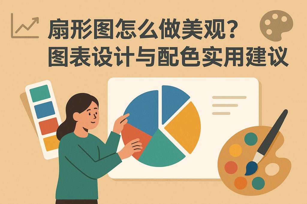扇形图怎么做美观？图表设计与配色实用建议