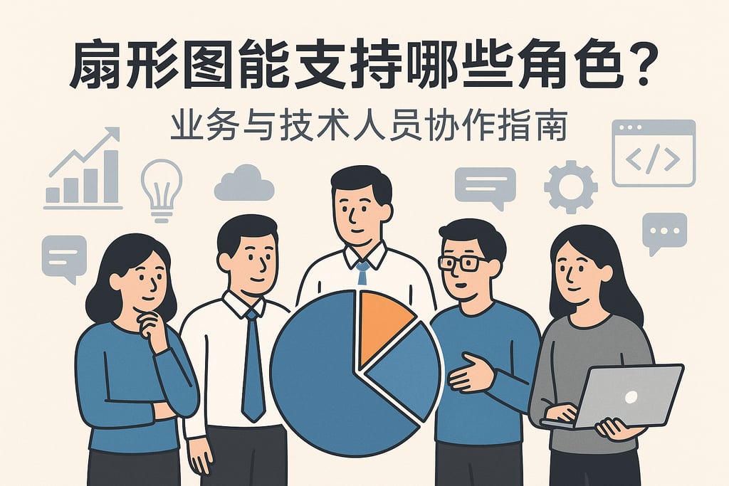 扇形图能支持哪些角色？业务与技术人员协作指南