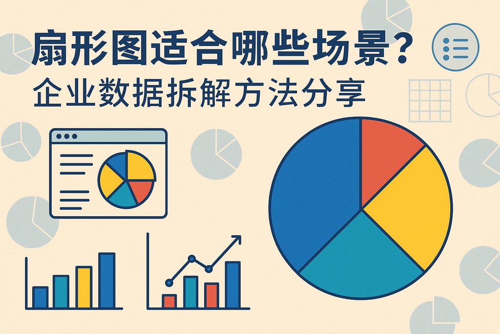 扇形图适合哪些场景？企业数据拆解方法分享