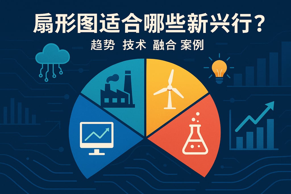 扇形图适合哪些新兴行业？趋势技术融合案例