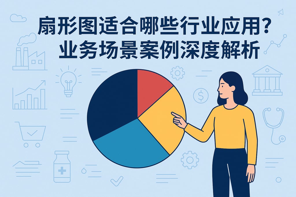 扇形图适合哪些行业应用？业务场景案例深度解析