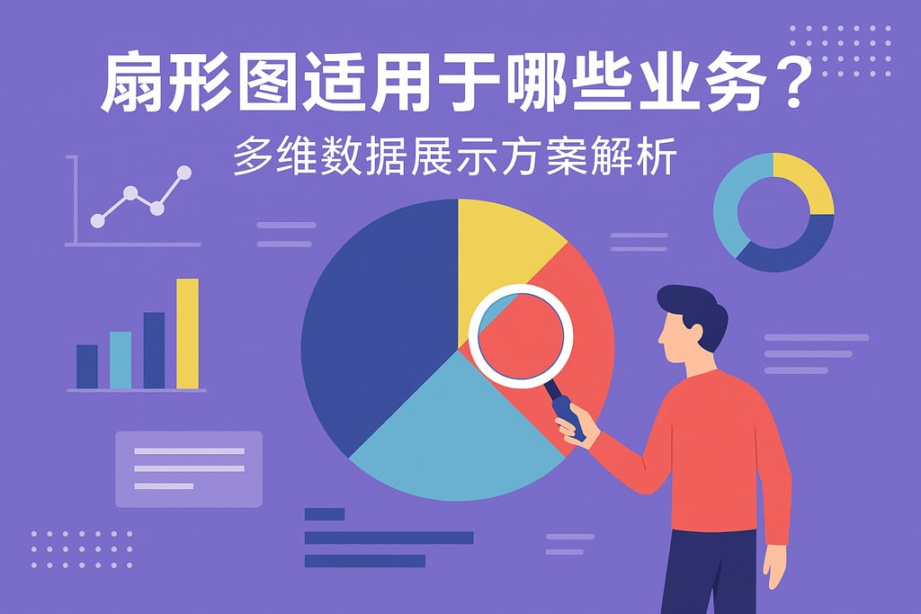 扇形图适用于哪些业务？多维数据展示方案解析