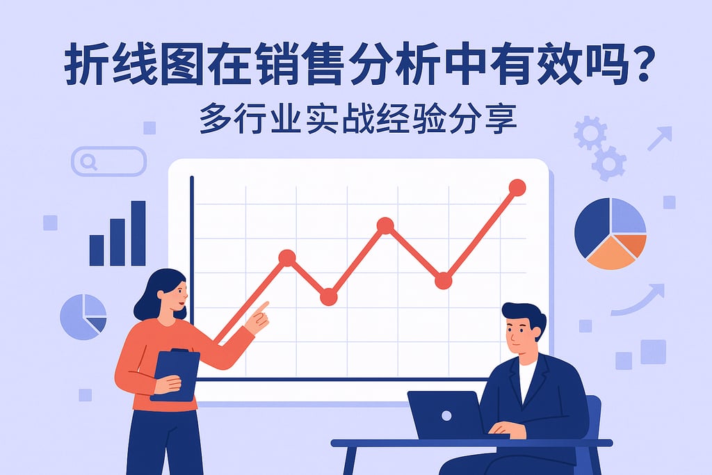 折线图在销售分析中有效吗？多行业实战经验分享