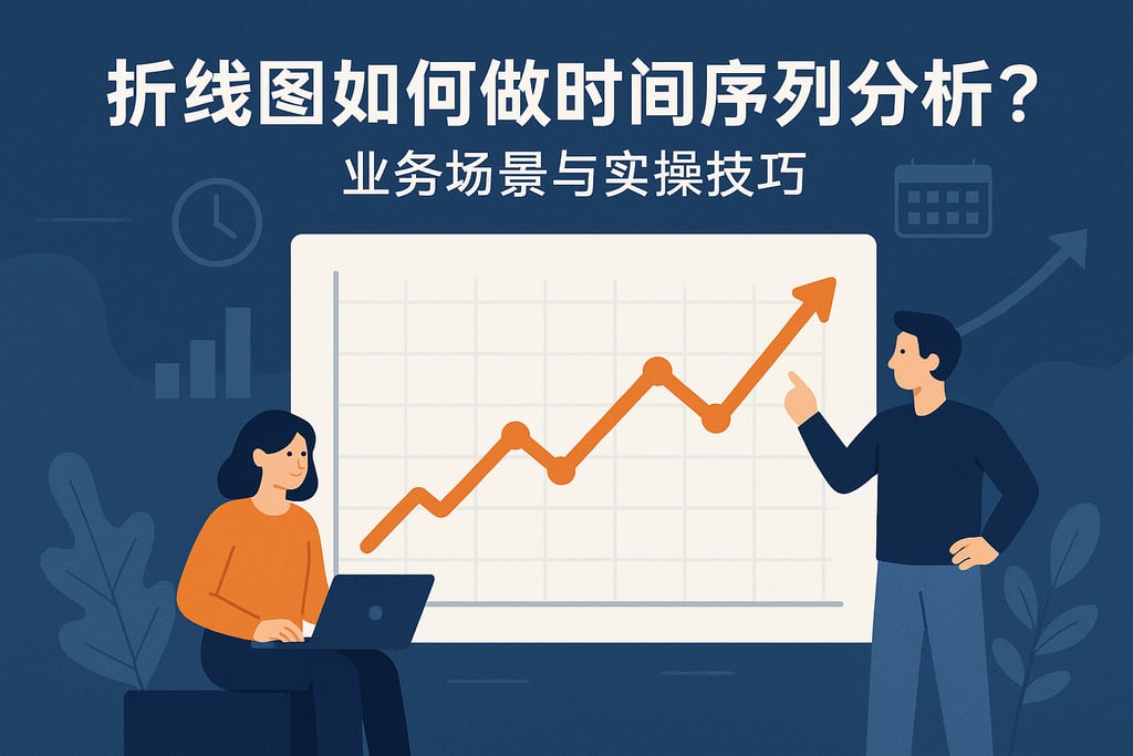 折线图如何做时间序列分析？业务场景与实操技巧