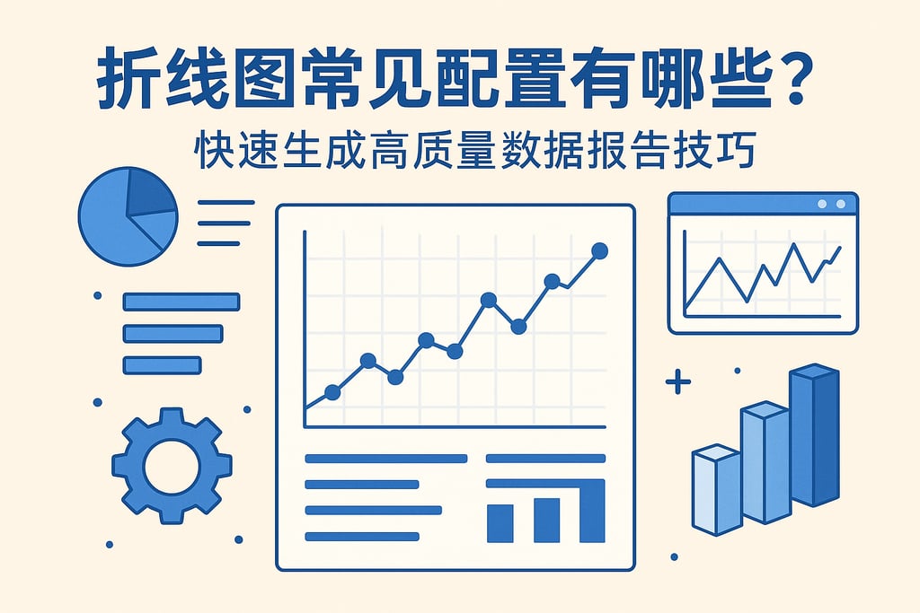 折线图常见配置有哪些？快速生成高质量数据报告技巧