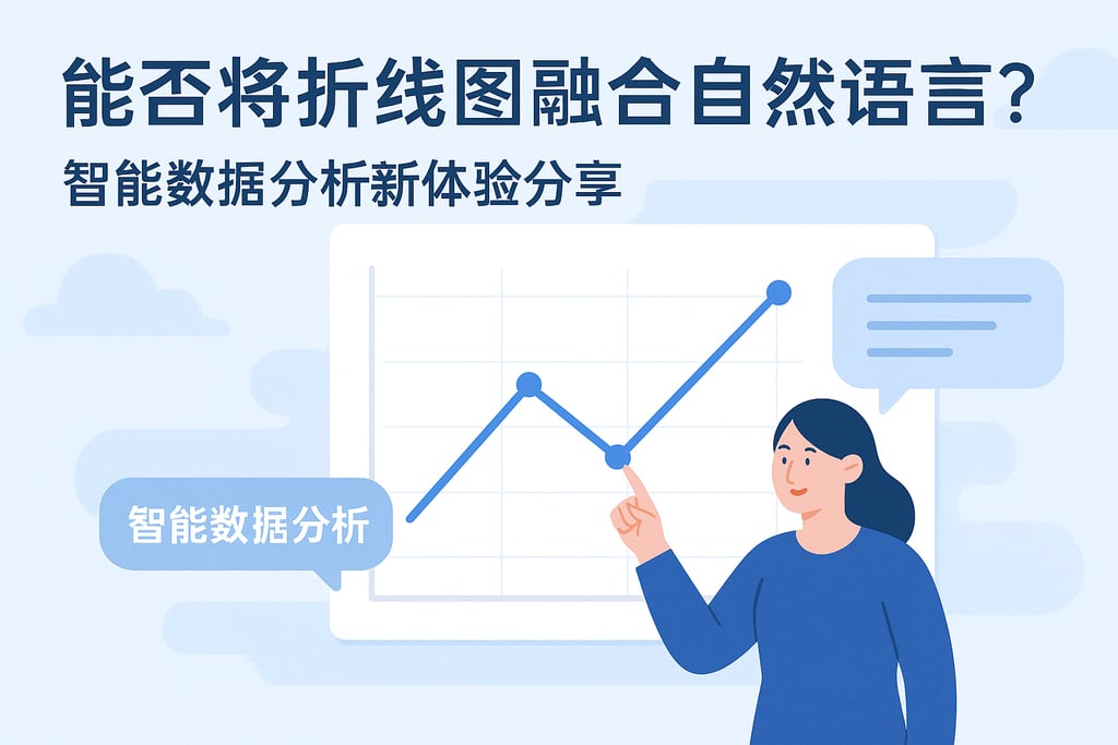 折线图能否融合自然语言？智能数据分析新体验分享