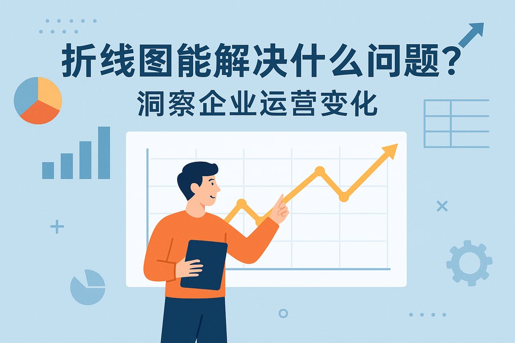 折线图能解决什么问题？洞察企业运营变化