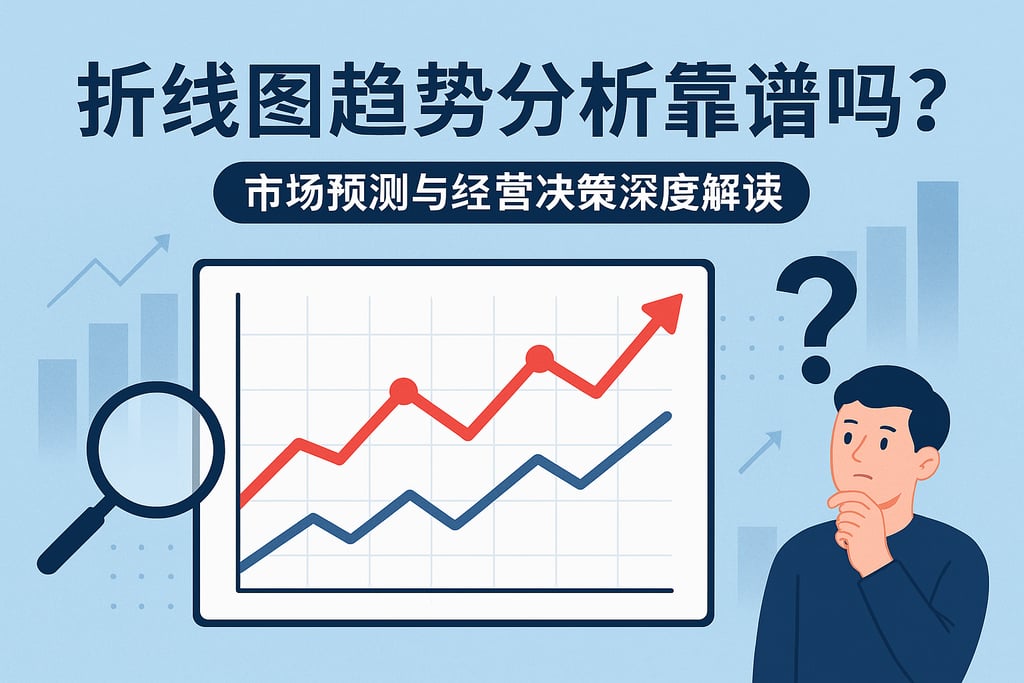 折线图趋势分析靠谱吗？市场预测与经营决策深度解读