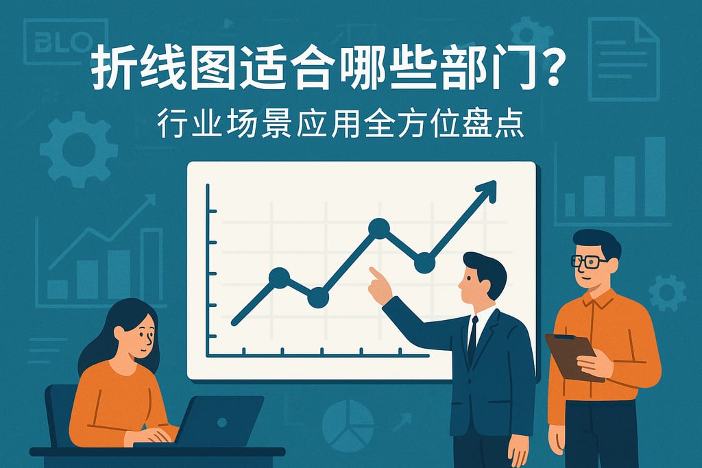 折线图适合哪些部门？行业场景应用全方位盘点