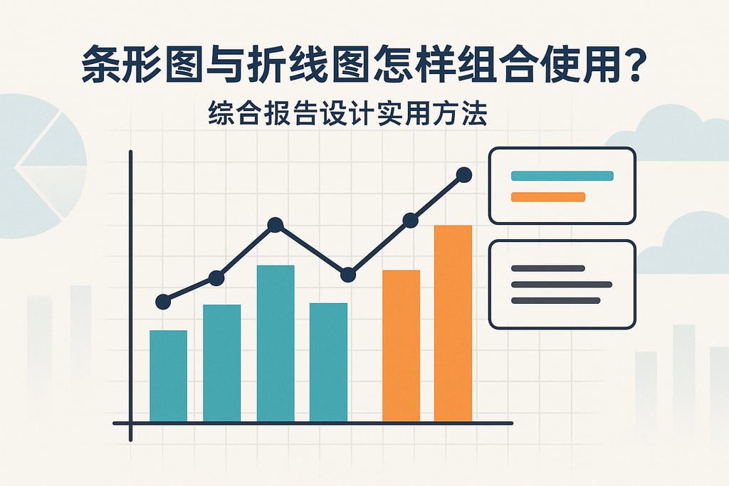 条形图与折线图怎样组合使用？综合报告设计实用方法