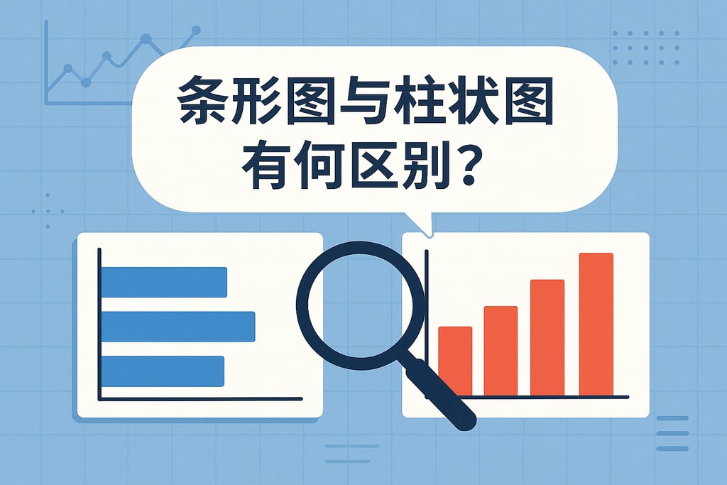 条形图与柱状图有何区别？数据展示场景深度解析