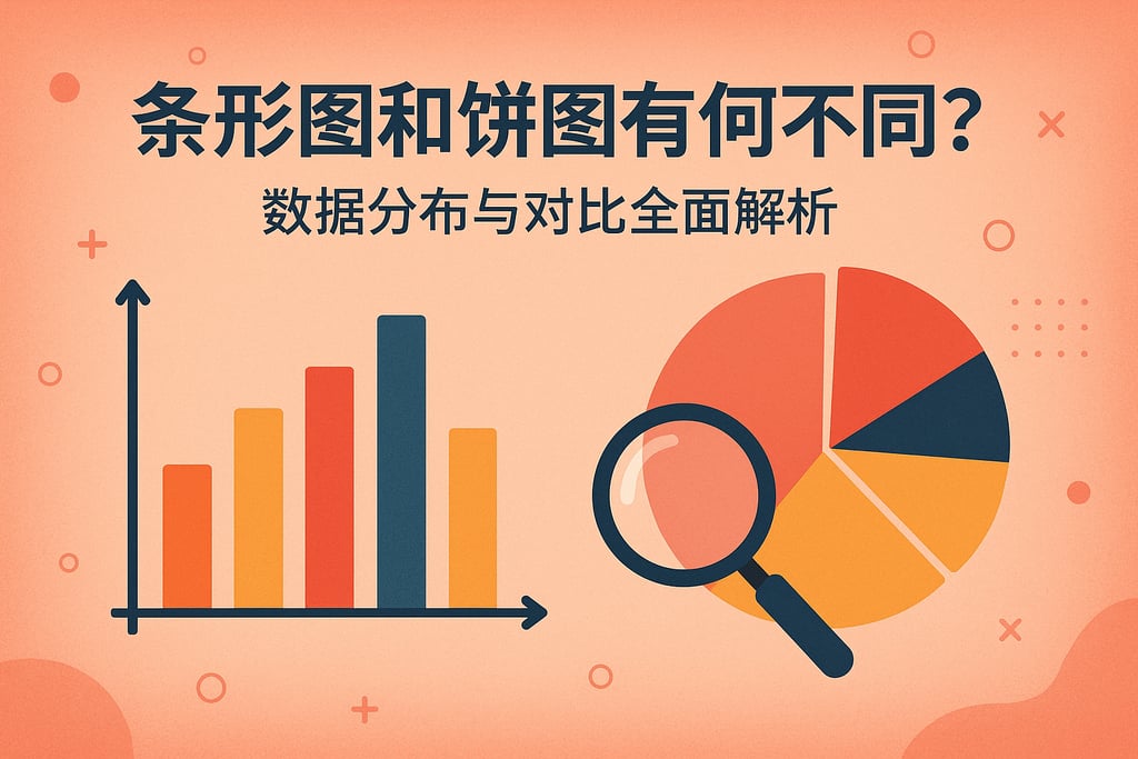 条形图和饼图有何不同？数据分布与对比全面解析