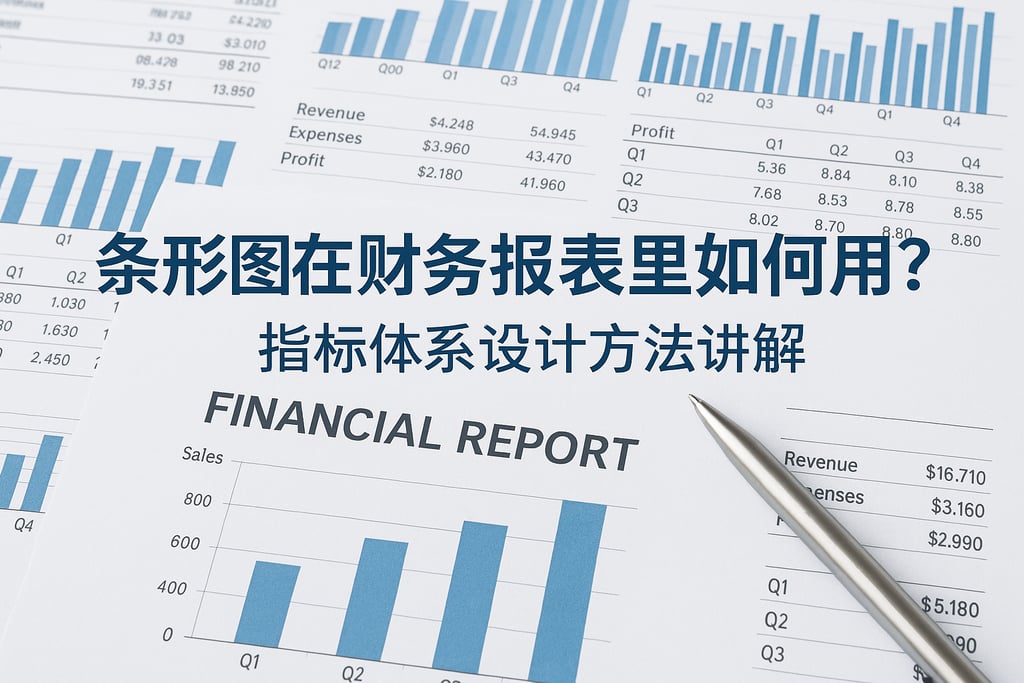 条形图在财务报表里如何用？指标体系设计方法讲解